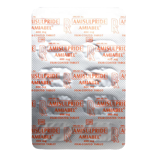 Buy Amiabel amisulpride 400mg film-coated tablet 1's online with MedsGo ...